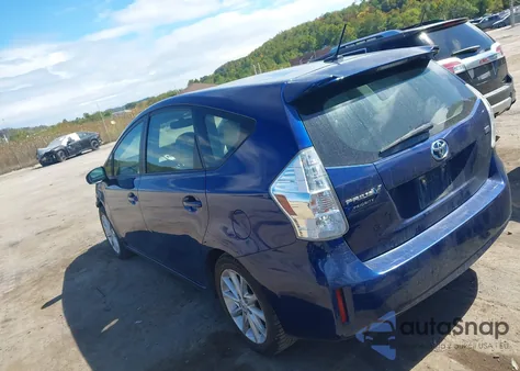 2012 Toyota Prius V Five z USA, uszkodzony, nr VIN JTDZN3EU5C3025940